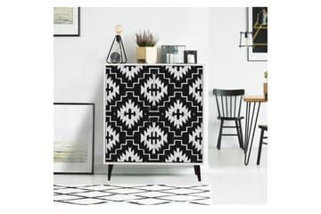 Multi Purpose Cabinet Hvid| Sort - Opbevaring - Opbevaringsmøbler - Kommode
