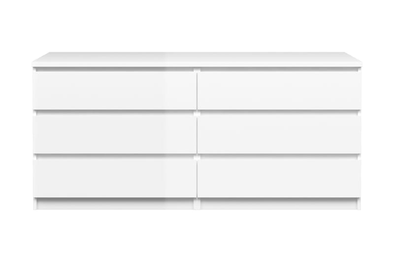 Naia Kommode 154 cm - Hvid/Højglans - Opbevaring - Opbevaringsmøbler - Kommode
