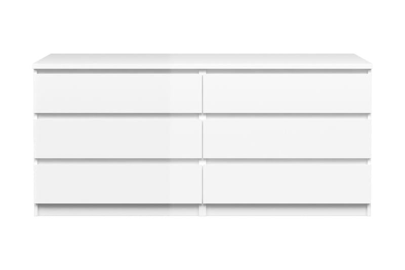 Naia Kommode 154 cm - Hvid/Højglans - Opbevaring - Opbevaringsmøbler - Kommode
