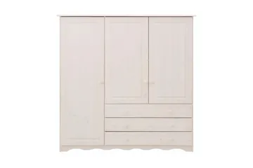 Naoki tv-skab 140 cm - hvid - Opbevaring - Tøjopbevaring - Garderobeskabe - Garderobeskab & klædeskab