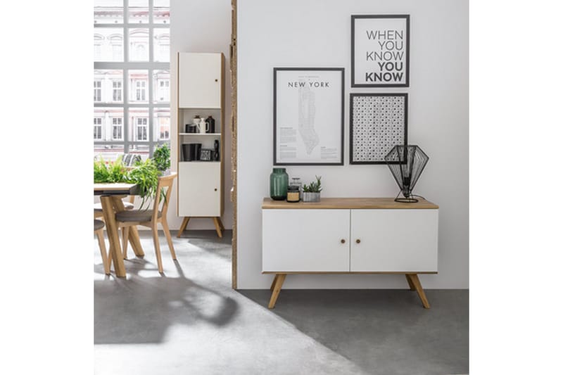 Nature Kommode Hvid/Natur - VOX - Opbevaring - Opbevaringsmøbler - Kommode