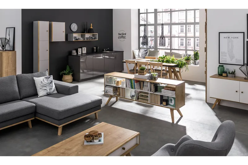 Nature Kommode Hvid/Natur - VOX - Opbevaring - Opbevaringsmøbler - Kommode