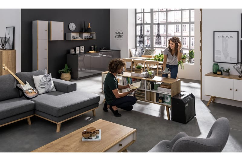 Nature Kommode Hvid/Natur - VOX - Opbevaring - Opbevaringsmøbler - Kommode