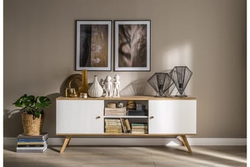 Nature Kommode Hvid/Natur - VOX - Opbevaring - Opbevaringsmøbler - Kommode