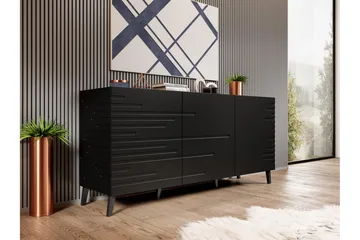 Novaj Kommode 40x155 cm - Sort - Opbevaring - Opbevaringsmøbler - Kommode