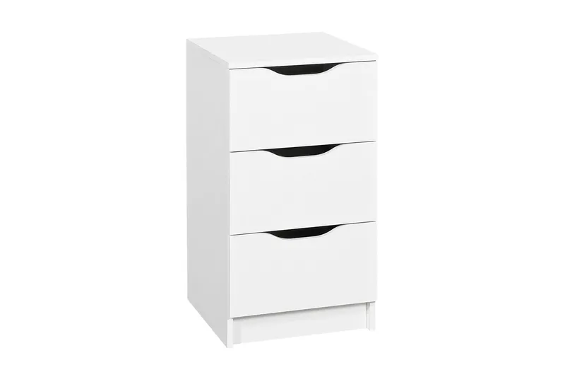 Novalis Kommode 40 cm Mellem, Hvid