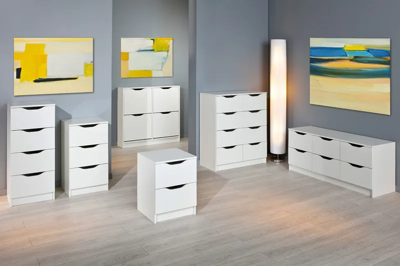 Novalis Kommode - Hvid - Opbevaring - Opbevaringsmøbler - Kommode