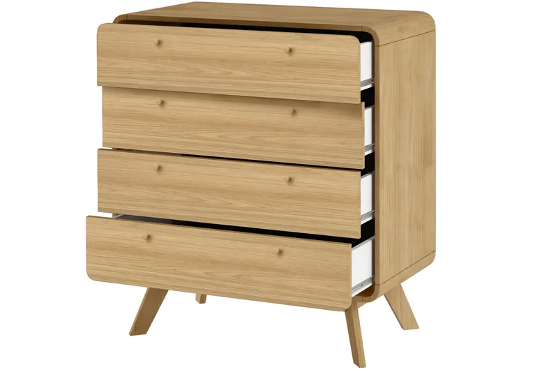 Olivet Kommode 80x39 cm - Natur - Opbevaring - Opbevaringsmøbler - Kommode - Entrékommode