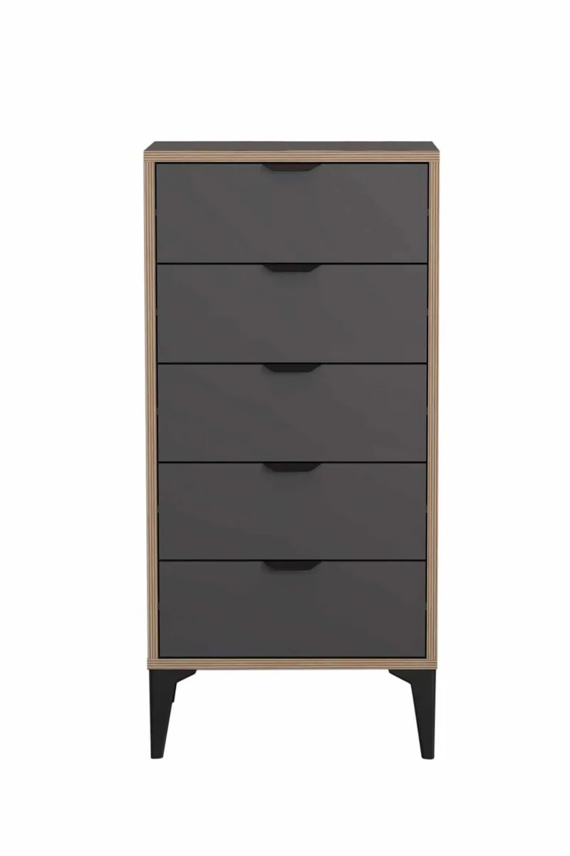 Olyros kommode 105 cm, Antracit