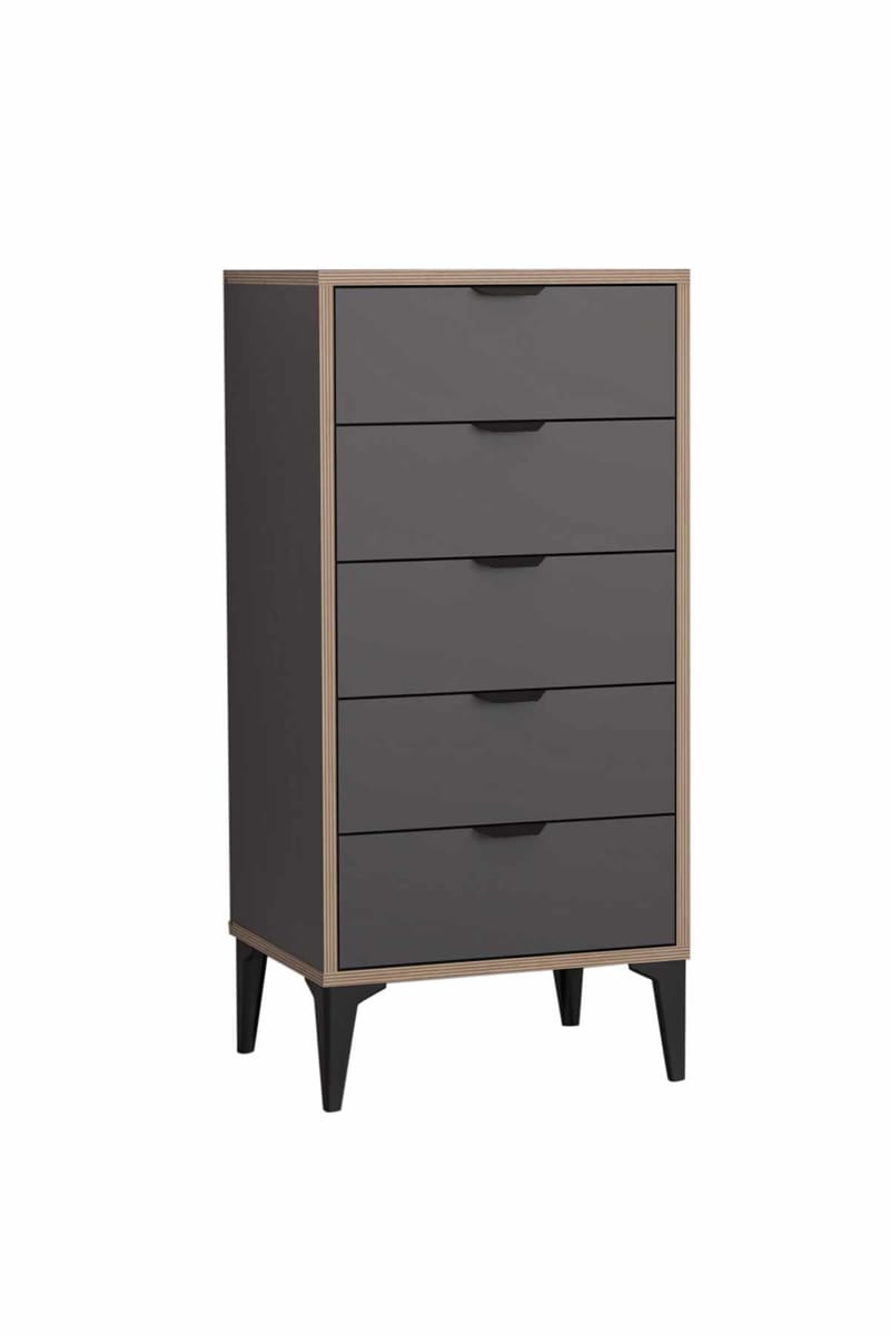 Olyros kommode 105 cm - Antracit - Opbevaring - Opbevaringsmøbler - Kommode - Entrékommode