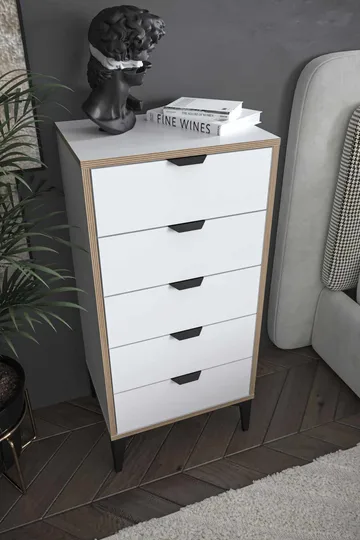Olyros kommode 105 cm - Hvid - Opbevaring - Opbevaringsmøbler - Kommode - Entrékommode