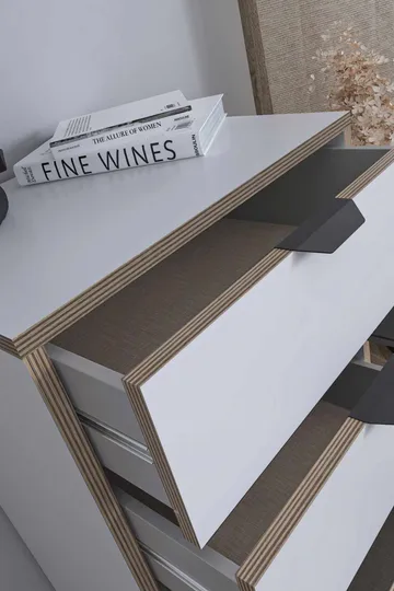 Olyros kommode 105 cm - Hvid - Opbevaring - Opbevaringsmøbler - Kommode - Entrékommode