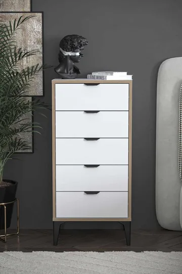 Olyros kommode 105 cm - Hvid - Opbevaring - Opbevaringsmøbler - Kommode - Entrékommode