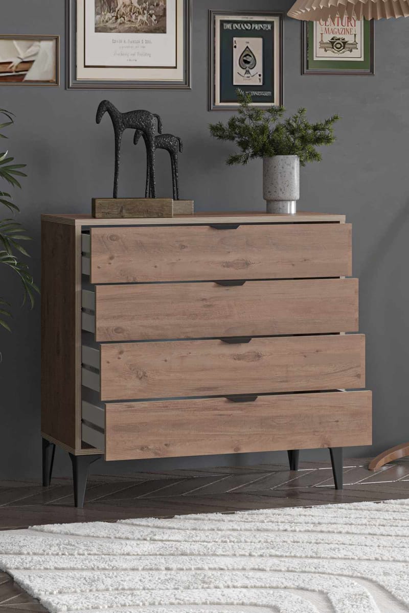 Olyros kommode 90 cm - Atlas Fyr - Opbevaring - Opbevaringsmøbler - Kommode - Entrékommode