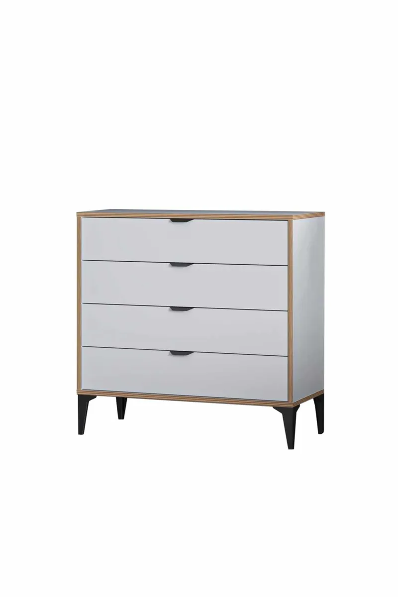 Olyros kommode 90 cm - Hvid - Opbevaring - Opbevaringsmøbler - Kommode - Entrékommode