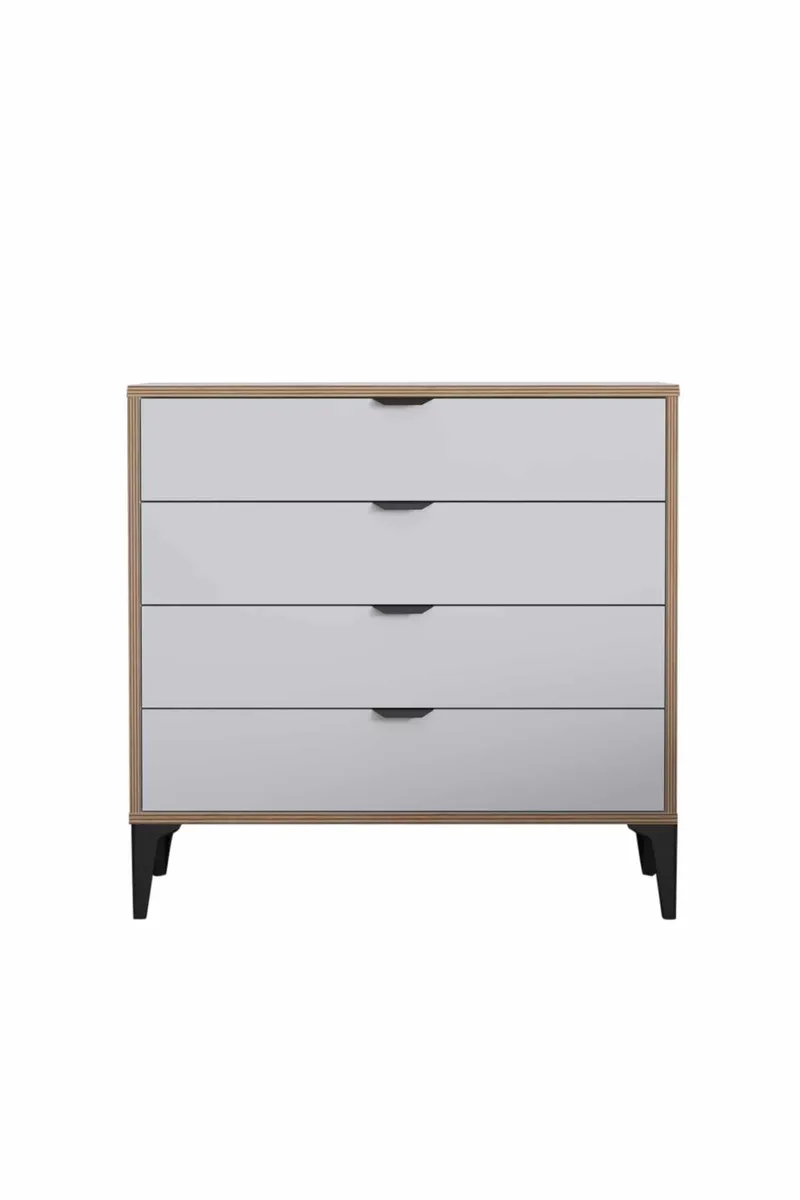 Olyros kommode 90 cm, Hvid