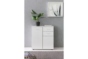 Pinuelas kommode 71x36 cm - Hvid - Opbevaring - Opbevaringsmøbler - Kommode - Entrékommode