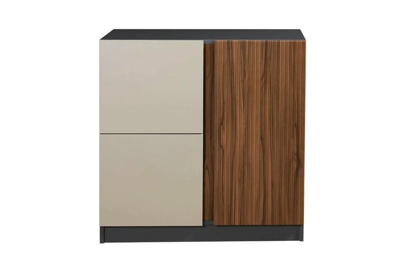 Ranko Kommode 90 cm - Chokoladebrun/Antracit - Opbevaring - Opbevaringsmøbler - Kommode - Entrékommode