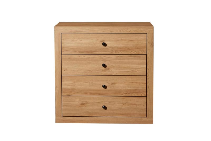Ranko Kommode 90 cm - Mellemfarvet træ - Opbevaring - Opbevaringsmøbler - Kommode - Entrékommode
