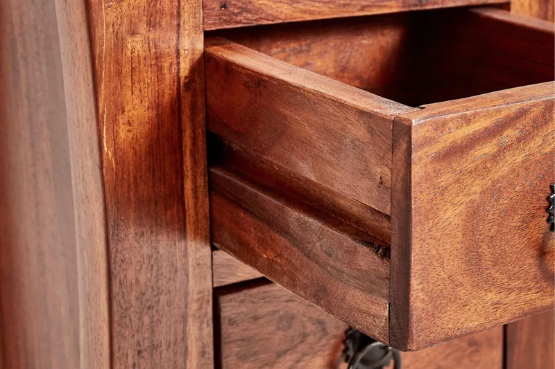 Raquel kommode 35 cm - akacie Brun - Opbevaring - Opbevaringsmøbler - Kommode - Entrékommode