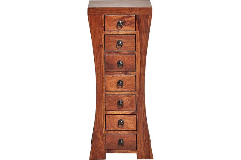 Raquel kommode 35 cm - akacie Brun - Opbevaring - Opbevaringsmøbler - Kommode - Entrékommode