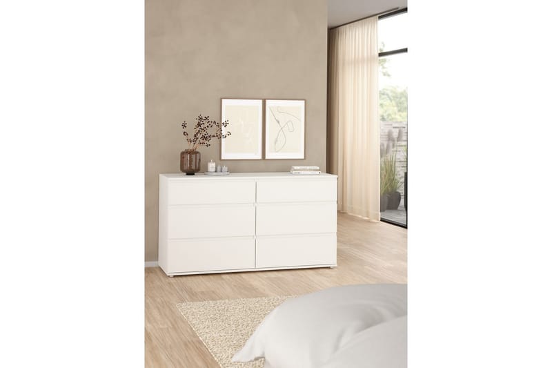 Rengo Kommode 153 cm - Hvid - Opbevaring - Opbevaringsmøbler - Kommode