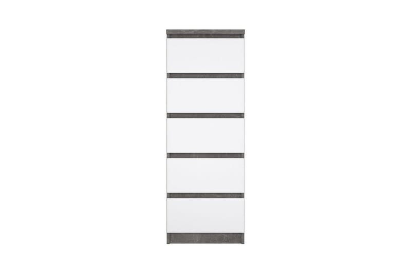 Salomns Kommode 40 cm - Grå/Hvid - Opbevaring - Opbevaringsmøbler - Kommode