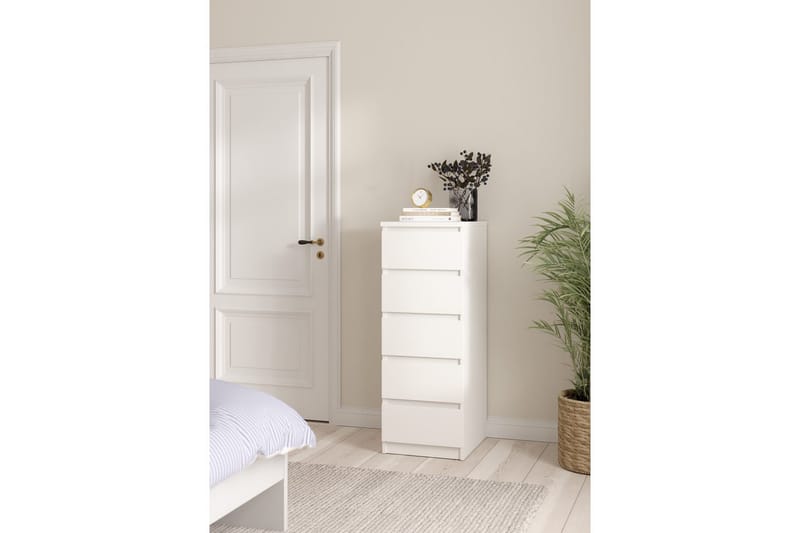 Salomns Kommode 40 cm - Hvid - Opbevaring - Opbevaringsmøbler - Kommode