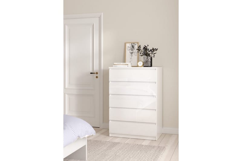 Salomns Kommode 77 cm - Hvid - Opbevaring - Opbevaringsmøbler - Kommode - Entrékommode