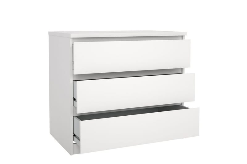 Salomns Kommode 77 cm - Hvid - Opbevaring - Opbevaringsmøbler - Kommode - Entrékommode