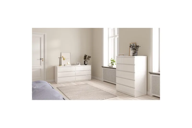 Salomns Kommode 77 cm - Hvid - Opbevaring - Opbevaringsmøbler - Kommode - Entrékommode