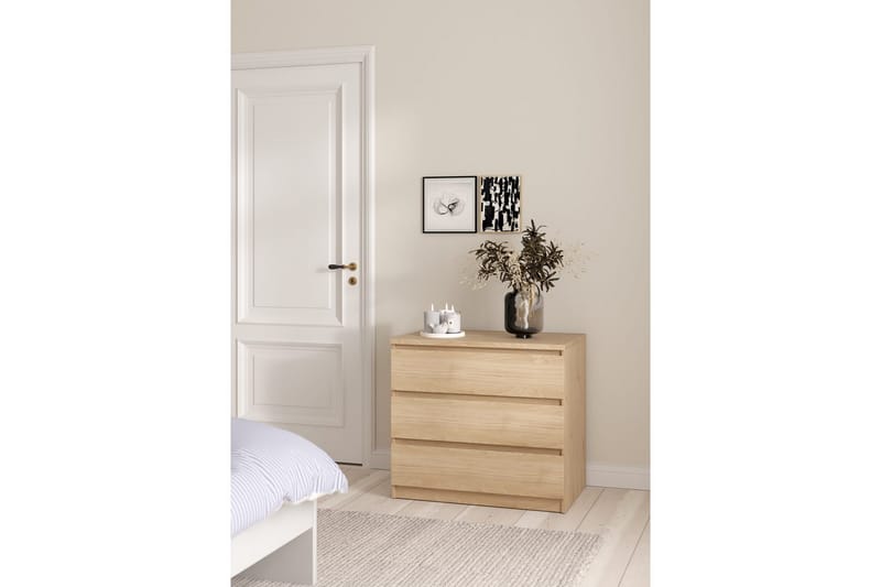 Salomns Kommode 77 cm - Natur - Opbevaring - Opbevaringsmøbler - Kommode - Entrékommode