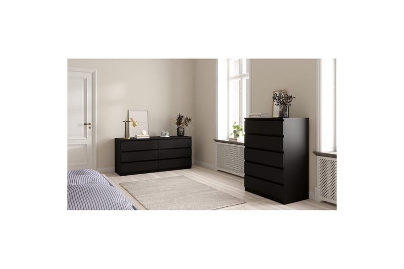 Salomns Kommode 77 cm - Sort - Opbevaring - Opbevaringsmøbler - Kommode - Entrékommode