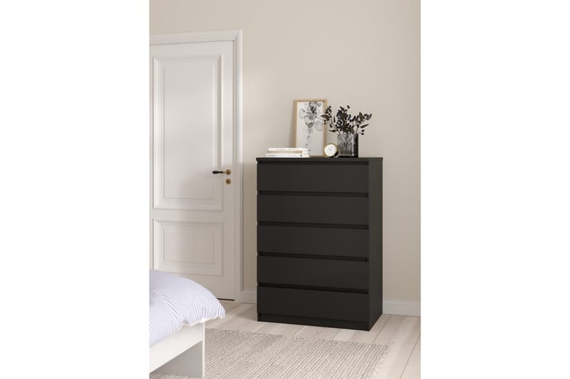 Salomns Kommode 77 cm - Sort - Opbevaring - Opbevaringsmøbler - Kommode - Entrékommode