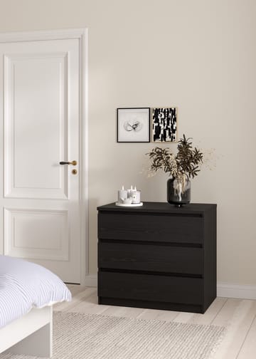 Salomns Kommode med 3 skuffer 77x50x68 cm - Opbevaring - Opbevaringsmøbler - Kommode - Entrékommode