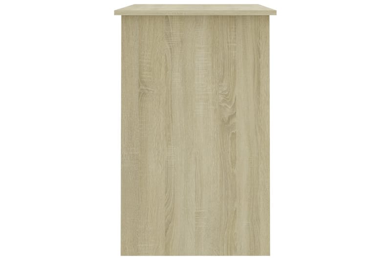 Skrivebord 100x50x76 cm Spånplade Sonoma-Eg - Brun - Opbevaring - Opbevaringsmøbler - Kommode - Sekretær