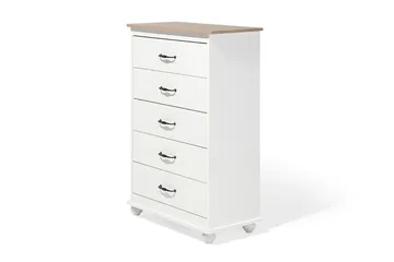 Sharon Bureau 39 | 76 cm - Hvid - Opbevaring - Opbevaringsmøbler - Kommode - Entrékommode