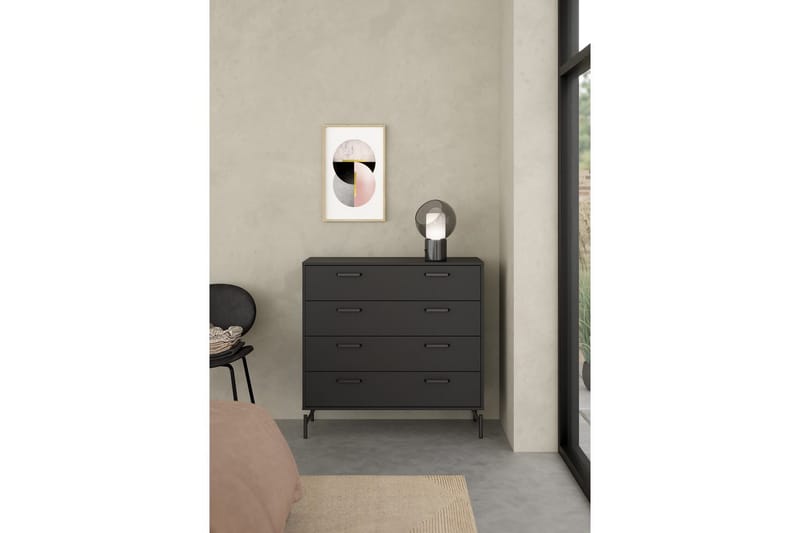 Shinpei Kommode 99 cm - Askegrå - Opbevaring - Opbevaringsmøbler - Kommode