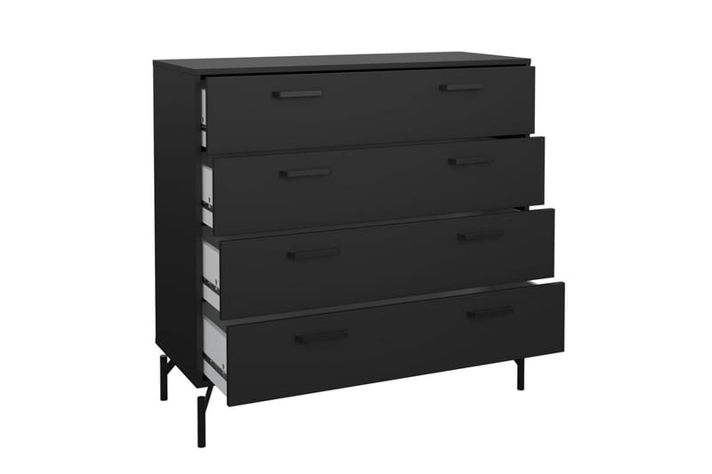 Shinpei Kommode 99 cm - Askegrå - Opbevaring - Opbevaringsmøbler - Kommode