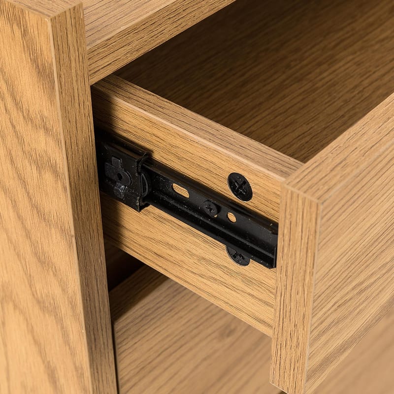 Side Board HOME4YOU - egetræsbark - Opbevaring - Opbevaringsmøbler - Kommode - Entrékommode