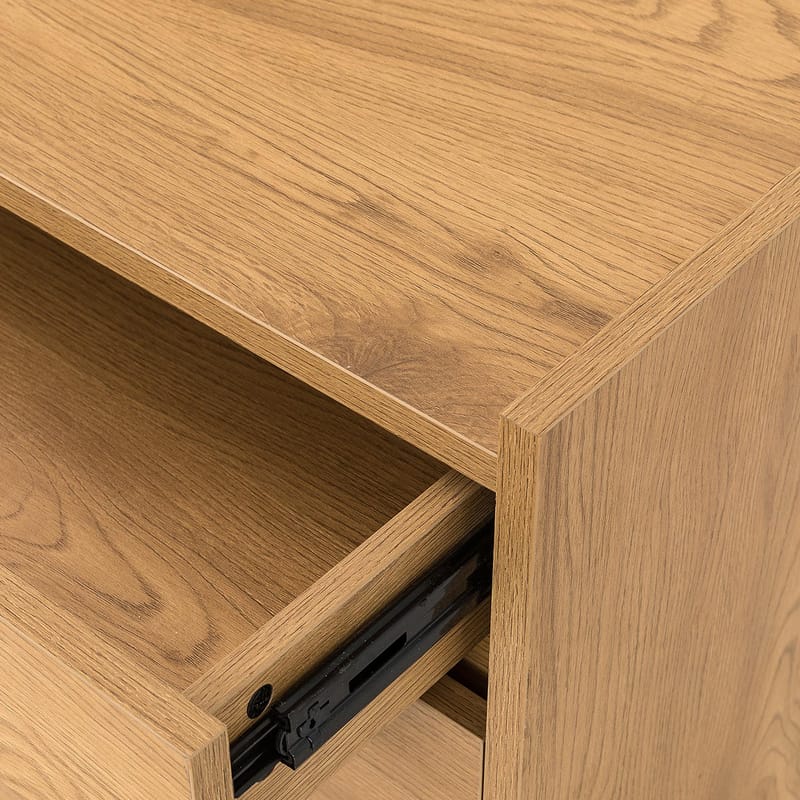 Side Board HOME4YOU - egetræsbark - Opbevaring - Opbevaringsmøbler - Kommode - Entrékommode