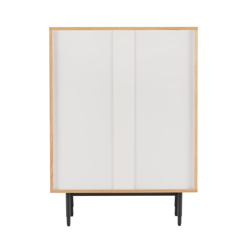 Sideboard HOME4YOU 75x40x102 cm - Beige - Opbevaring - Opbevaringsmøbler - Kommode - Entrékommode