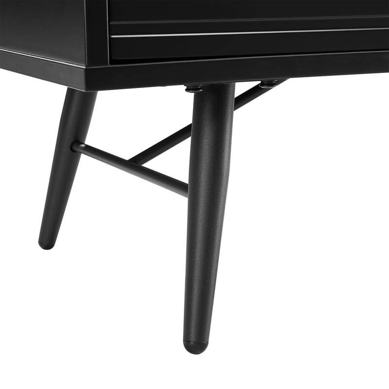 Sideboard HOME4YOU - Sort - Opbevaring - Opbevaringsmøbler - Kommode - Entrékommode