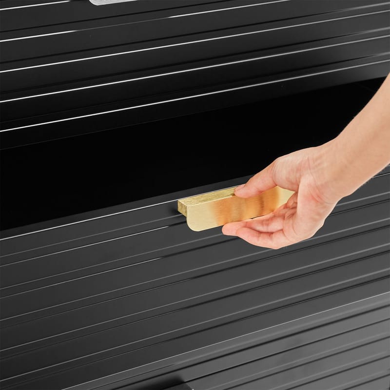 Sideboard HOME4YOU - Sort - Opbevaring - Opbevaringsmøbler - Kommode - Entrékommode