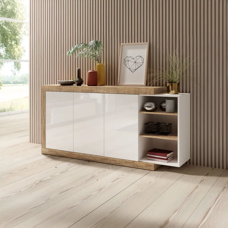 Kommode Sintra 3 Døre - 180 cm - Opbevaring - Opbevaringsmøbler - Skænke & sideboards