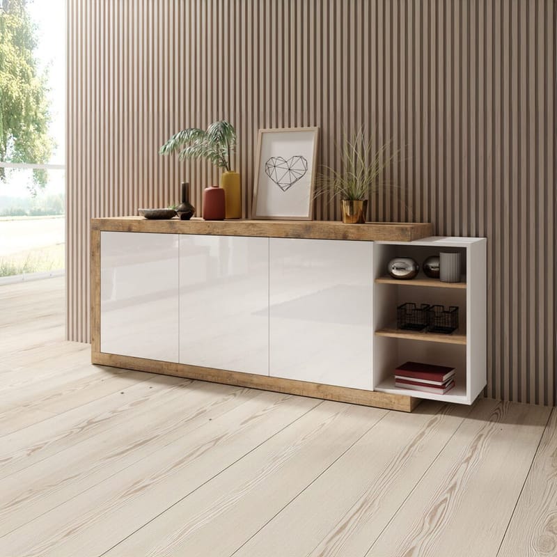 Kommode Sintra 3 Døre - 220 cm - Opbevaring - Opbevaringsmøbler - Skænke & sideboards