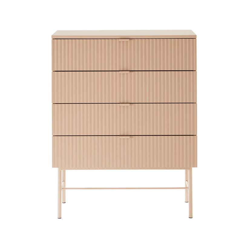 Skænk HOME4YOU Sequence 79x40x100 cm Cappuccino - cappuccino - Opbevaring - Opbevaringsmøbler - Kommode - Entrékommode