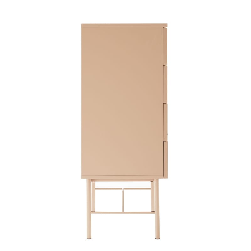 Skænk HOME4YOU Sequence 79x40x100 cm Cappuccino - cappuccino - Opbevaring - Opbevaringsmøbler - Kommode - Entrékommode