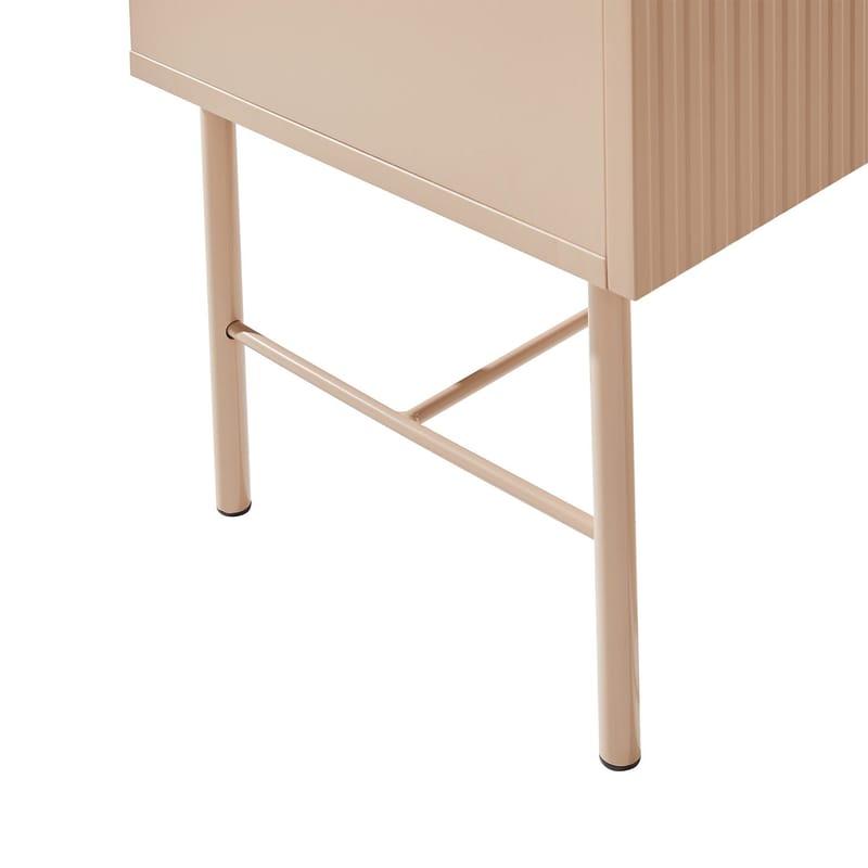 Skænk HOME4YOU Sequence 79x40x100 cm Cappuccino - cappuccino - Opbevaring - Opbevaringsmøbler - Kommode - Entrékommode