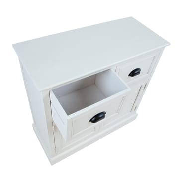 Skab HOME4YOU Meldon hvid 75x33x75 cm - Hvid - Opbevaring - Opbevaringsmøbler - Kommode - Entrékommode